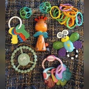 Bundle of baby toys